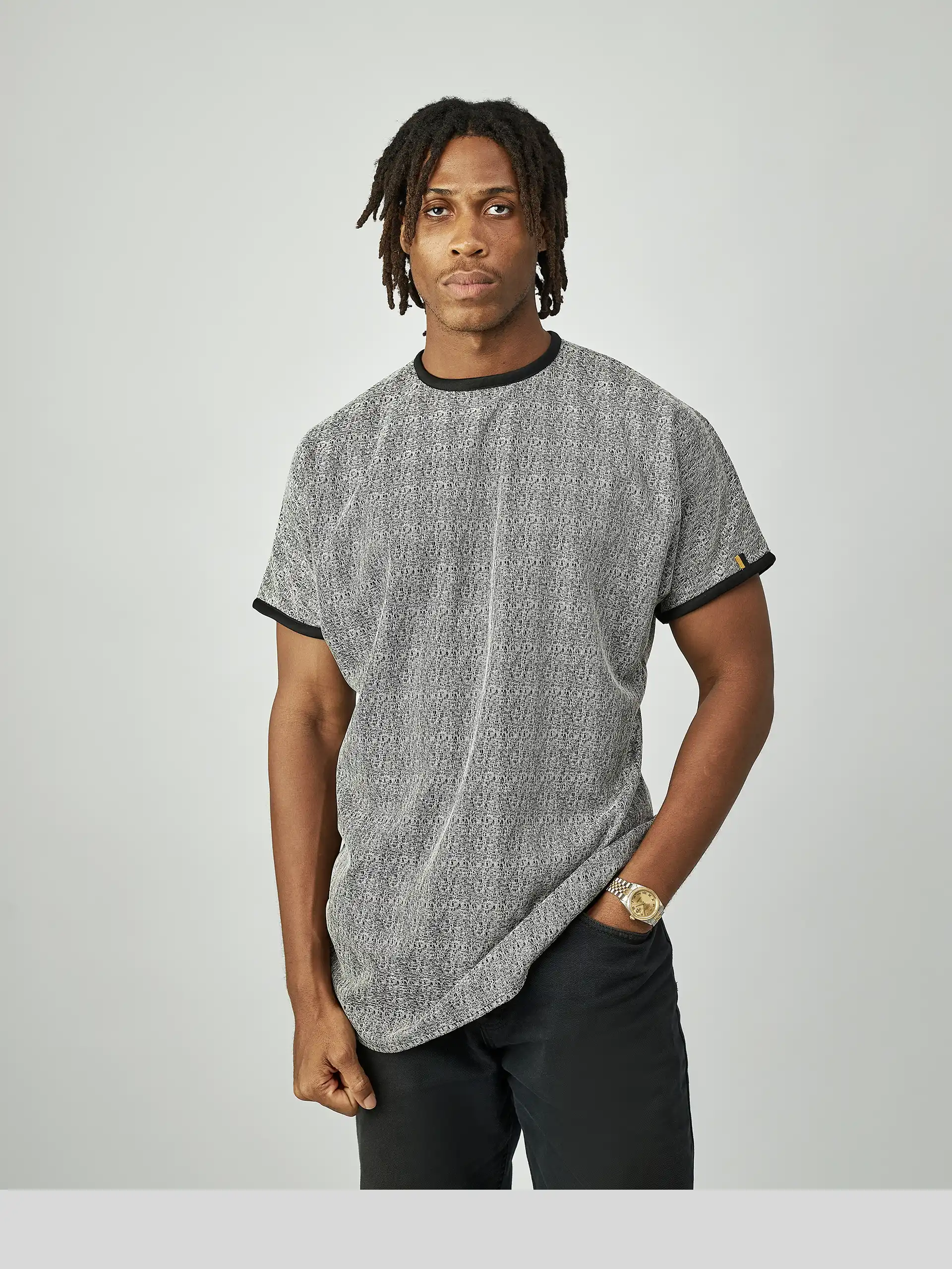 Revere Black Lace T-Shirt, Revere by King