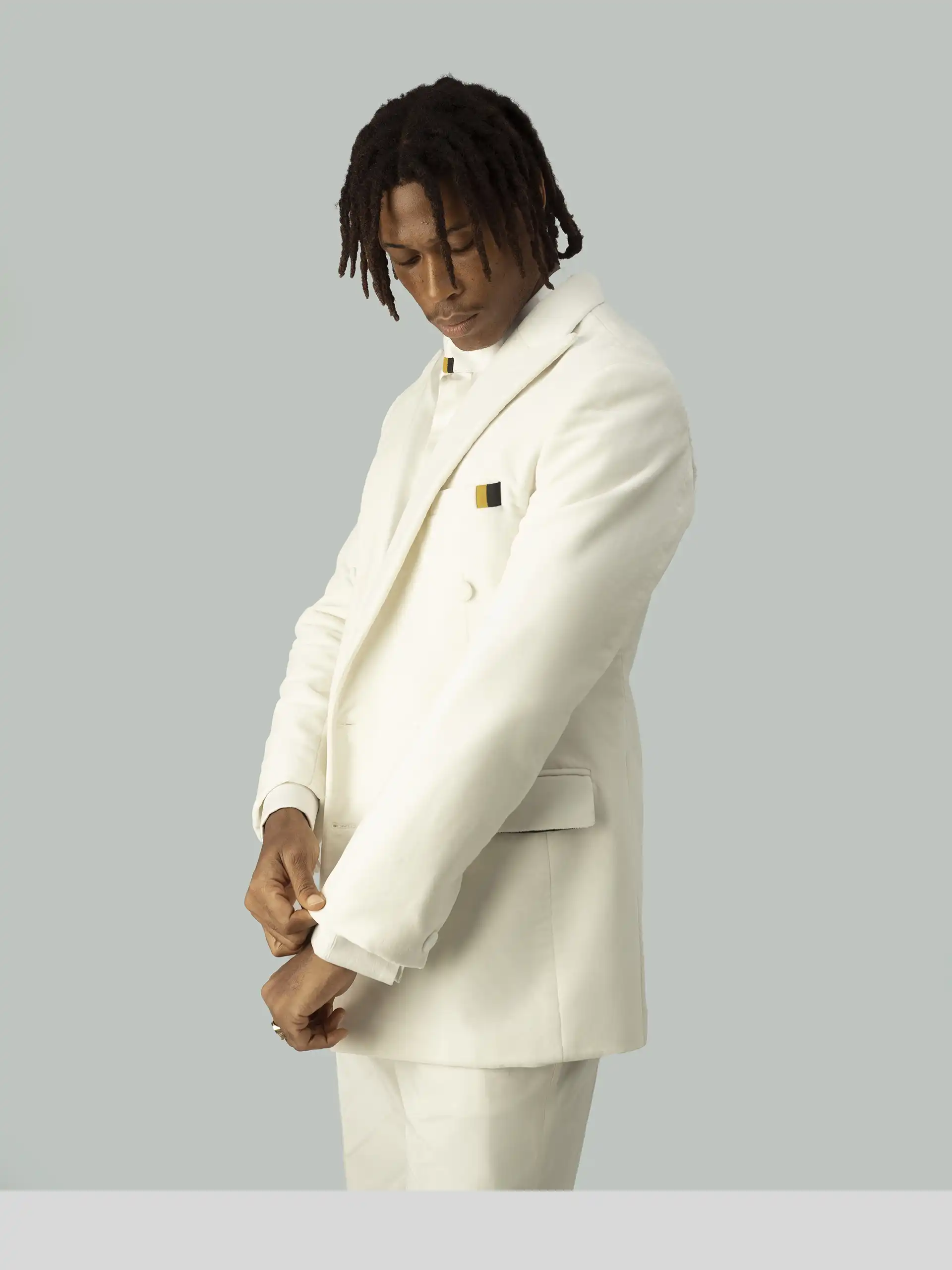 Velvet Blazer – Off-White